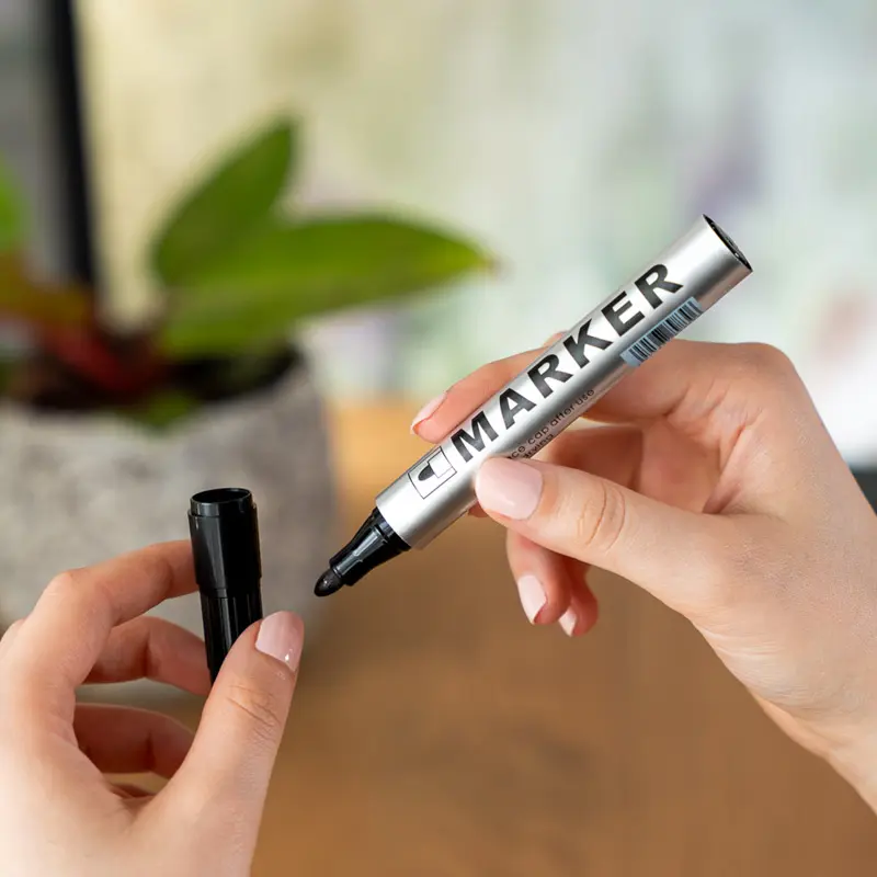 Wodoodporny Marker Permanentny Czarny - obrazek 5