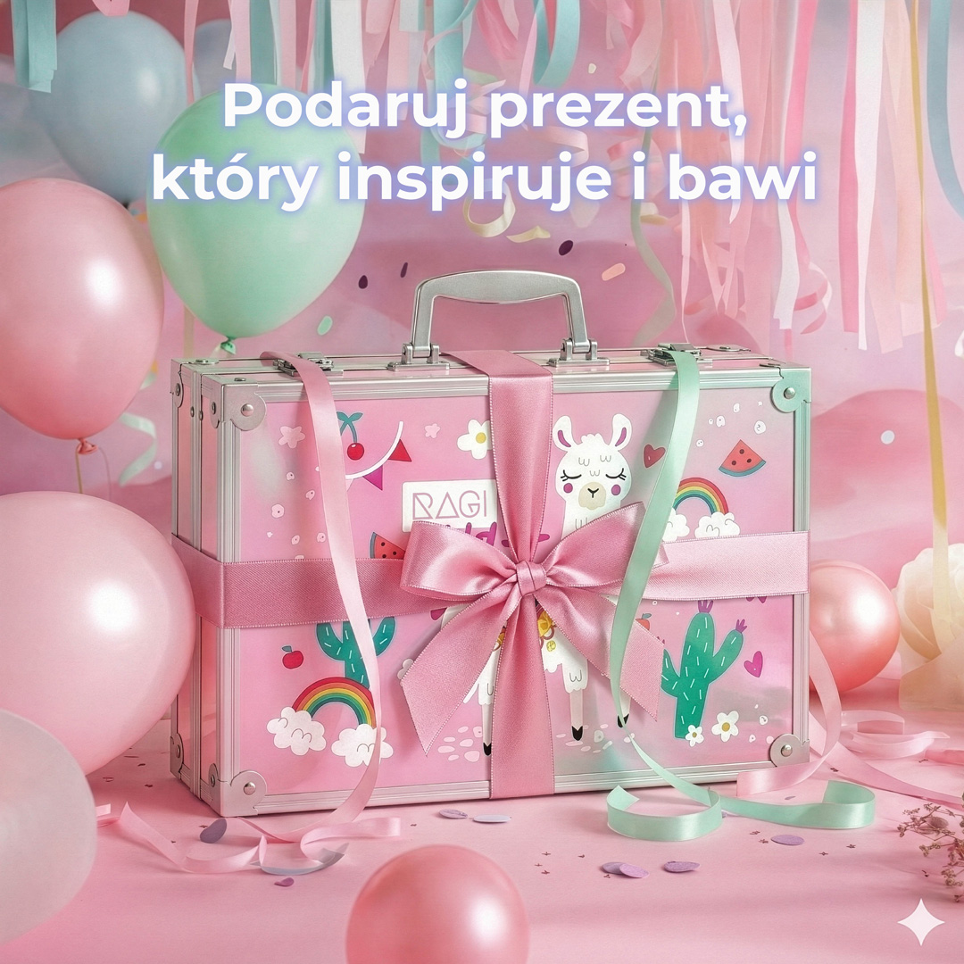 Zestaw do Malowania dla Małego Artysty z Motywem Lamy - 145 elementów - obrazek 10